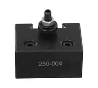 Montaje de soporte de herramientas de cambio rápido para CNC para tornos diseñado para un rendimiento mejorado en operaciones de mecanizado (250-004)