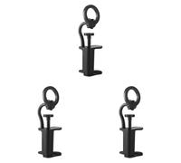 Montaje de teléfono de guitarra de 3pcs Fiorky, soporte de teléfono de guitarra magnética portátil Montaje de guitarra ajustable Guitarra Monte del teléfono para el soporte del teléfono para