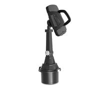 Montaje de teléfono en taza - Base cradle del vehículo, soporte de cuello flexible | Dock de teléfono seguro antideslizante, giratorio para camión para automóvil, copa ajustable con d