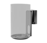 montaje del altavoz | Compatible con: Sonos Era100 | Pared | 3 kg | Giratorio / Tilt | Inclinable | Rotativo | ABS / Metal | Negro