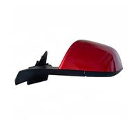 Montaje del espejo Para Tesla para el modelo 3 M3 2021-2024 con antena WiFi calentado y plegable, espejo retrovisor de cristal atenuación automática para coche(1pc Bright red left)