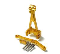 Montaje del Soporte del Amortiguador del estabilizador de dirección de la Motocicleta for Yamaha MT09 FZ09 2013-2016(Gold)