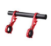 Montaje del Soporte del Extensor de Extensor de Manillar de Bicicleta de glomora para la lámpara GPS/Unidades/Faros/cámaras (2)