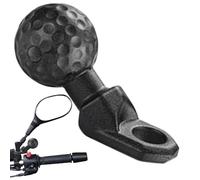 Montaje del teléfono 'adaptador de cabeza de bola, soporte de cabeza de bola - Base de bola en ángulo de amortiguador de aleación - Accesorios de ciclismo, soporte para teléfono en moto para teléfono