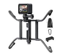 Montaje del Teléfono De La Valla - Soporte De Gama De Cámaras Deportivas En En Soporte De Cercado De La Cámara Deportiva, Ajustable, Utilizado para Fútbol, Baloncesto, Softbol,