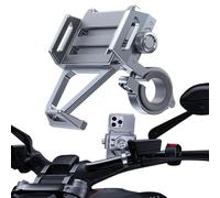 Montaje del teléfono - Flexo del manillar , clip de agarre giratorio | seguro ajustable con diseño de adaptación amortiguador para scrutinio Scooter Jogging cochecito moto