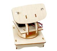 Montaje educativo práctico Modelo Lidar de madera Juguete de aprendizaje para niños Ayuda para la enseñanza de física para estudiantes Proyecto científico educativo Lidar para niños