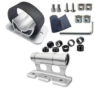 Montaje en bastidor trasero Accesorios para bicicletas - Soporte trasero de repuesto - Soporte multifuncional para portaequipaje de bicicleta Piezas Fijación Ciclista