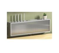 Montaje En Pared Madera Caja Oculta Para Router WiFi(Grey,70.3x10x20cm)