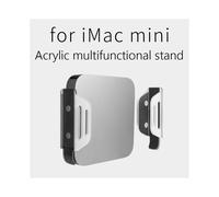 (Montaje en pared) Soporte en acrílico para Apple Mac Mini 2012-2020 Soporte para computadora Raffreddamento