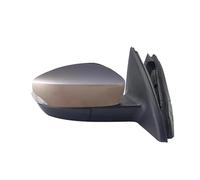 Montaje Espejo Retrovisor Coche Conjunto Espejo Retrovisor Exterior Automóvil Para Skoda Para Rapid 2018 2019 2020 Ajuste Automático Lente Eléctrico(Marrón,Electric Right)