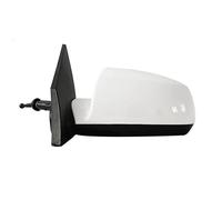 Montaje Espejo Retrovisor Para KIA Para Rio 2006 2007 2008 2009 2010 2011 Cubierta Del Espejo Retrovisor Coche Conjunto De(BLANCO,Only Right)