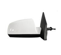 Montaje Espejo Retrovisor Para KIA Para Rio 2006 2007 2008 2009 2010 2011 Cubierta Del Espejo Retrovisor Coche Conjunto De(BLANCO,Only Left)