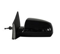 Montaje Espejo Retrovisor Para KIA Para Rio 2006 2007 2008 2009 2010 2011 Cubierta Del Espejo Retrovisor Coche Conjunto De(Negro,Only Right)