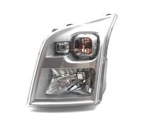 Montaje Faros para Ford para Transit V348 2009 2010 2011 2012 Faro Delantero Coche Parachoques Lámpara Faro Sin Bombilla Faros Delanteros(1pc Left)