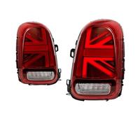 Montaje Luces Traseras Para Mini Para Cooper Para Countryman Para F60 2017-2022 Freno Trasero Señales Giro Secuenciales Conjunto Luces Traseras Luces Traseras Coche Lámpara Señal Giro(2PCS Red)