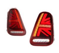 Montaje Luces Traseras Para Mini Para Coopers Para R50 Para R52 Para R53 2001-2007 Lámpara Freno Marcha Trasera Señales Giro Dinámicas Inversas Luz Trasera Coche(2PCS Red)