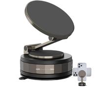 Montaje telefónico de succión de vacío para automóviles, soporte para teléfono de tablero | Soporte de teléfono de tablero magnético con succión | Home Road-Trip Usar s