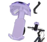 Montaje telefónico para bicicleta, soporte de teléfono manillar - Rack de teléfono móvil de scooter con Sunshade,Pinza de teléfono móvil del manillar de motocicleta con casco de protección para la