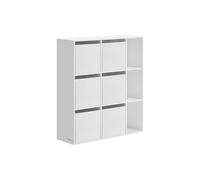 Montaje Ultrarrápido sin Herramientas Toolless Estantería Blanco Nieve