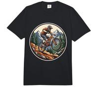 Montaña Bike Saltar Bosque Montañas S Comfort Colors Adult Heavyweight T-Shirt