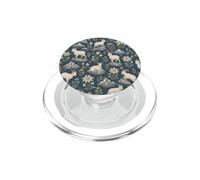 Montaña Cabra Patrón Alpino Montañas Edelweiss Flores Silvestres PopSockets PopGrip para MagSafe
