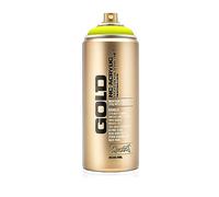 Montana Cans 283819 Montana Spray Gold 400 ml Fluorescent Colors, Gld400-f1000-Flash Yellow