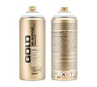Montana Cans 285790 Spray Oro, gld400, S9100, 400 ml, Shock White