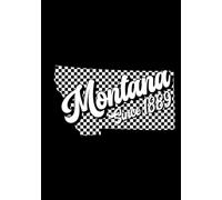 Montana Checkered Print Notebook