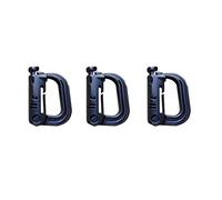 montaña, Cierre de Cinta exprés Hebilla Mosquetón for Campamento al Aire Libre Enlace conexión a presión Clip grillete Senderismo Escalada Mochila(Purple)