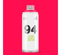 Montana Colors MTN 94 Flúor Rojo Fluorescente, Spray 400ml Aerosol, 400