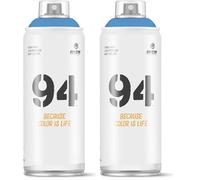 Montana Colors MTN 94 Spectral Azul Atmósfera Spectral, Spray 400ml (Paquete de 2)