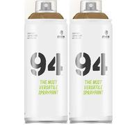 Montana Colors MTN 94 Spectral Marron Judea Spectral, Spray 400ml (Paquete de 2)