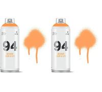 Montana Colors MTN 94 Spectral Naranja Calima Spectral, Spray 400ml (Paquete de 2)