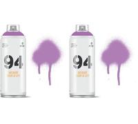 Montana Colors MTN 94 Spectral Violeta Aura Spectral, Spray 400ml, El embalaje puede variar (Paquete de 2)