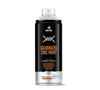 Montana Colors MTN PRO Galvanizado en Frío (Zinc Mate 98%) - Spray 400ml, El embalaje puede variar