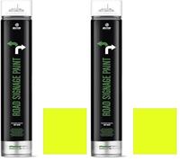 Montana Colors MTN PRO Señalización Vial Amarillo - Spray 750ml (Paquete de 2)