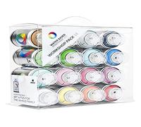 Montana Colors Pack Spray Water Based 16 Colors - Spray a Base de Agua, 100 ml, Set de 16 Piezas