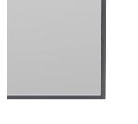 Montana Espejo Montana rectangular 69.6x105 cm Coal