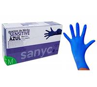 MONTANA GUANTES Nitrilo Azul Caja 100 unidades Talla S