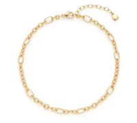 montana JEWELS BY LEONARDO Tobillera Ciao Solvani • Joyas para el pie de acero inoxidable • Diferentes tamaños de eslabones ovalados • 24 - 27,5 cm de longitud • Joyas regalo para mujeres • 026847
