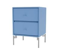 Montana Mesilla de noche Drift Azure 154. patas de cromo