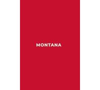 MONTANA MOUNTAIN GOAT - Premium Lined Journal | 6" x 9" | Soft Cover | 120+ Pages - Bold State-Inspired Design: A High-Quality State Notebook - Ideal for School, Work, or Everyday Notes