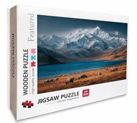MontañA Nevada Puzzle Madera, Animal Puzzle 2000 Piezas Adultos con Compact Box 99x70cm, Rompecabezas Desafiante, Juegos de Rompecabezas Creativos para Hombres Mujeres Adolescente, Regalos, M-9446
