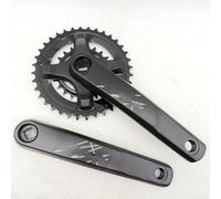 Montaña - para bicicleta 36/22T 8-9 velocidades W/175 mm aleación de aluminio biela brazos - Cuadrados interfaz cónico juego de platos - para ciclismo