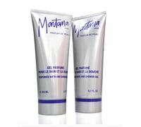 Montana Perfume de gel de Peau Pour Le Bain et La Douche, 200 ml