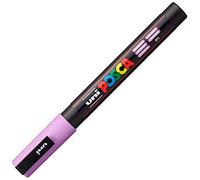 Uni-Ball 186538 Uni Posca - Rotulador con punta redonda fina, grosor de trazo 0,9-1,3 mm, color lavanda, lila