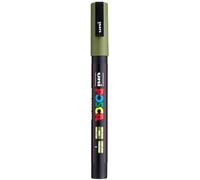 MONTANA ROTULADOR Uniposca PC-3M Verde Kaki | Rotulador con punta redonda de 0,9-1,3 mm para casi todas las superficies