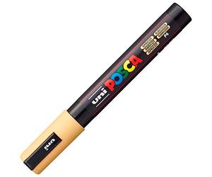 MONTANA ROTULADOR Uniposca PC-5M Albaricoque | Rotulador con tinta pigmentada al agua, opaca, para casi todas las superficies, punta intercambiable
