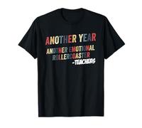 Montaña Rusa Emocional Regreso a la Escuela Educador de Maestros Camiseta